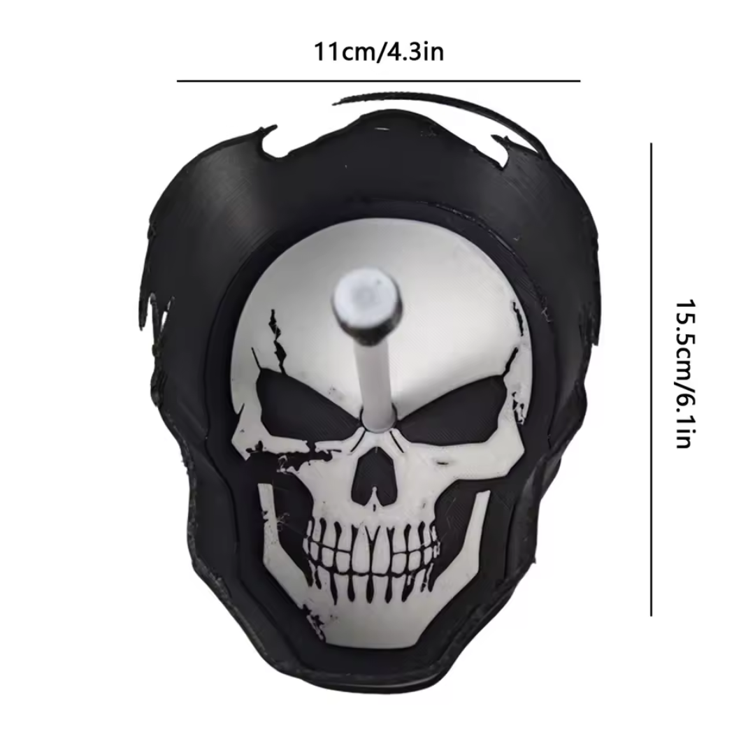 Lampara sombra de calavera