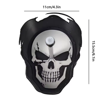 Lampara sombra de calavera